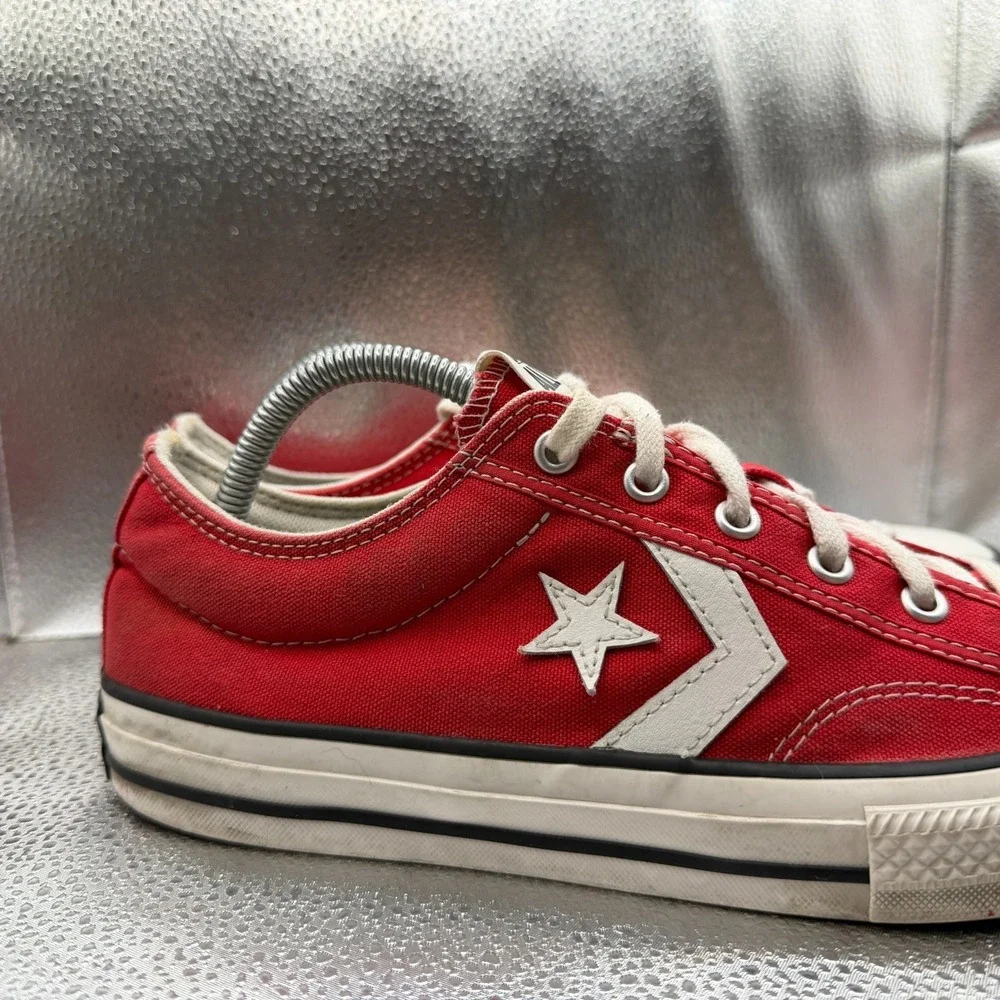 Size 7 Converse All Star Player 76 Red White Kids Casual Lifestyle Shoes A08404F